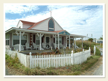 Quaint house on Smith Island